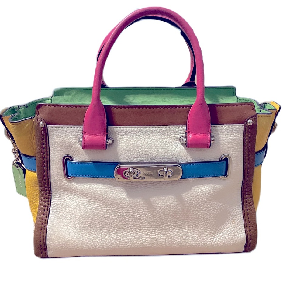 COACH Swagger Rainbow Colorblock